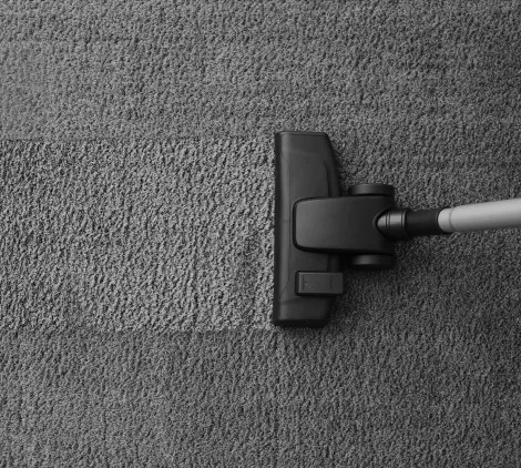 close up of a vacuum during carpet cleaning service goldsboro nc